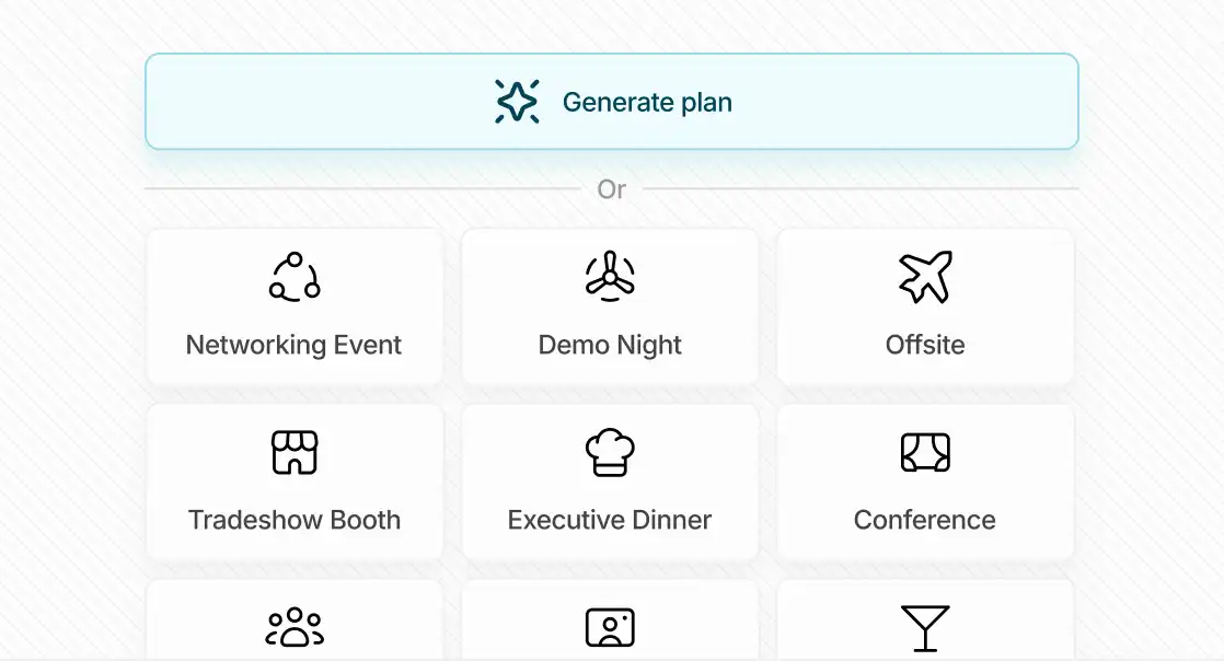 Never start from step 1 again. Prompt a plan or use a template.